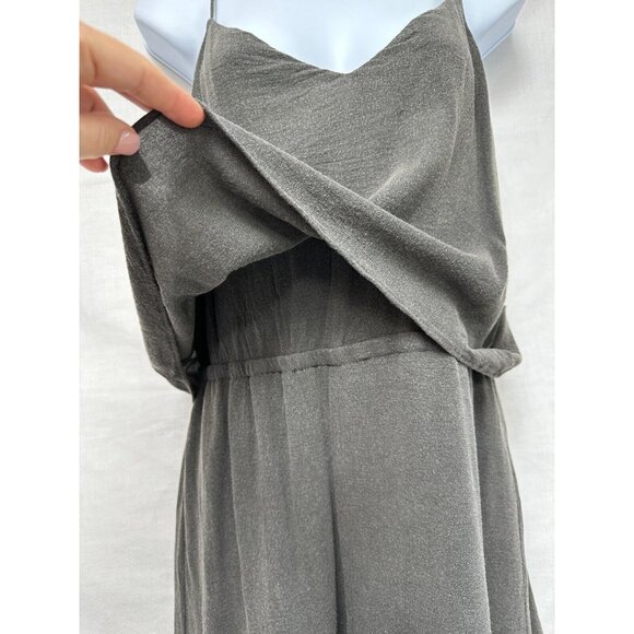 LAVENDER BROWN Gray Shorts Romper, Women's Size M - Picture 2 of 11